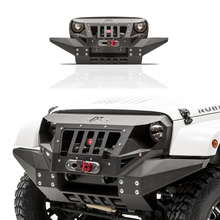 Load image into Gallery viewer, Fab Fours Grumper Bumper Full Width for Jeep Wrangler JK 2007-2017

