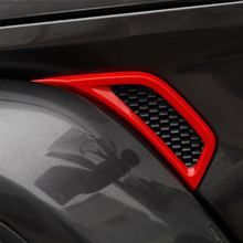 Load image into Gallery viewer, Front Wheel fender intake vents trim decorative frame sticker for jeep wrangler JL Exterior Accessories 2018 2019
