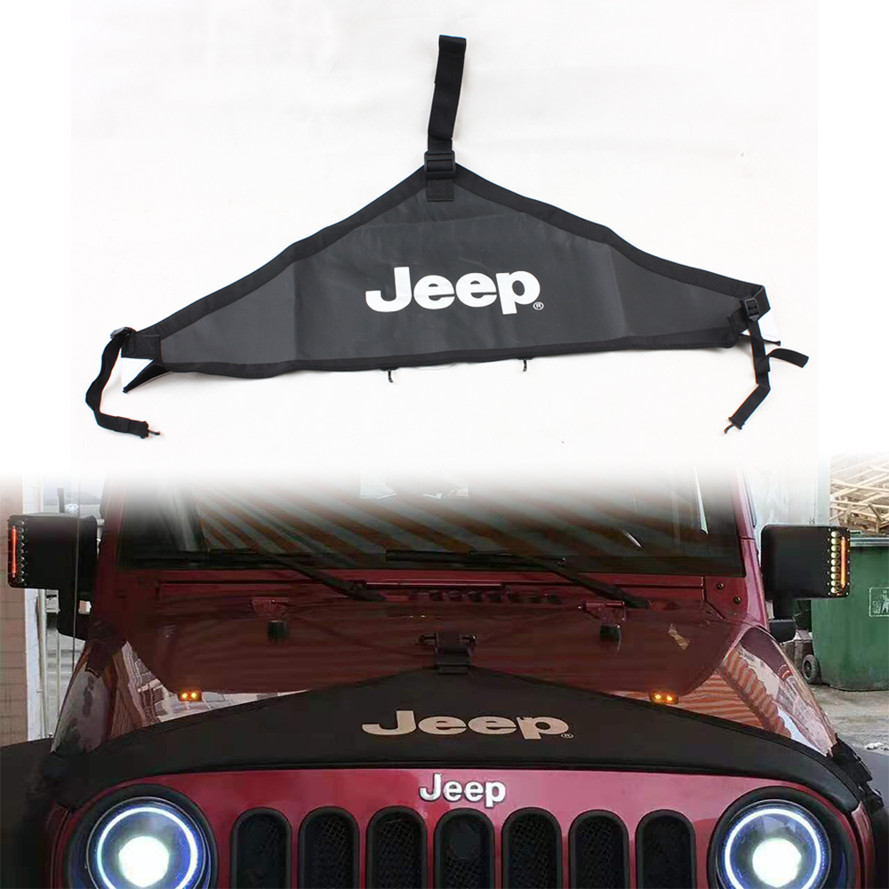 Hood cover cloth for Jeep wrangler TJ JK JL JT