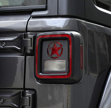 Load image into Gallery viewer, Tail Light Cover Rear Lamp Guards Protector for Jeep Wrangler JK JL
