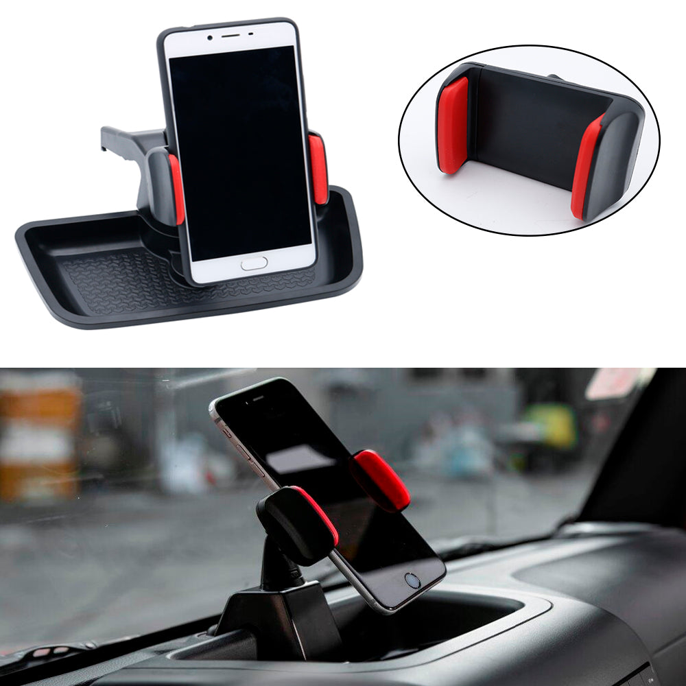 Car For Jeep Wrangler JK 2012-2016 Mobile Phone Ipad Holder Stand With Storage Box
