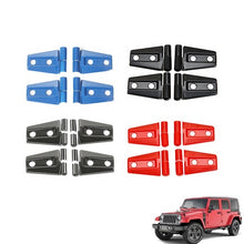 Load image into Gallery viewer, New 2 Doors Car Exterior Accessories ABS Door Hinge Cover Trim For Jeep Wrangler JK 2007-2017
