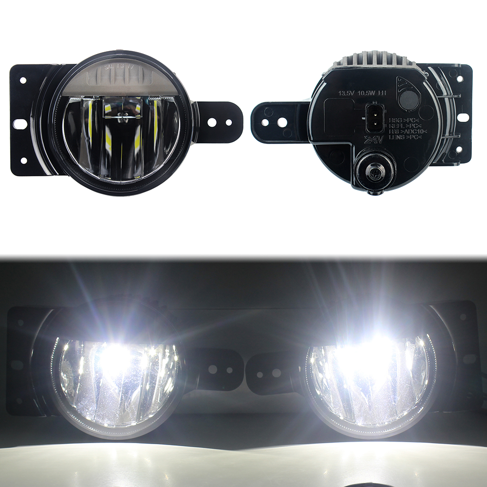 Newest car accessories for Jeep Wrangler JL 4inch fog light JL fog led for Jeep gladiator 2020